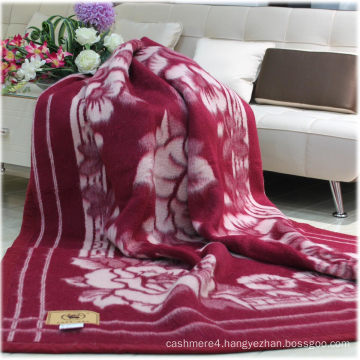 100%Wool Jacquard / Yak Wool /Wool /Cashmere Blankets/Textile/Fabric/Bedding